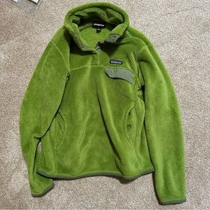 Green Patagonia Snap-T Pullover